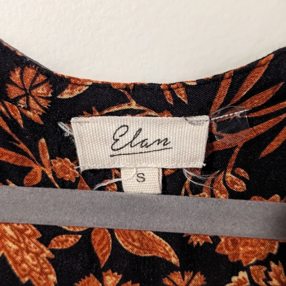 Elan midi/long floral dress - Picture 2 of 3
